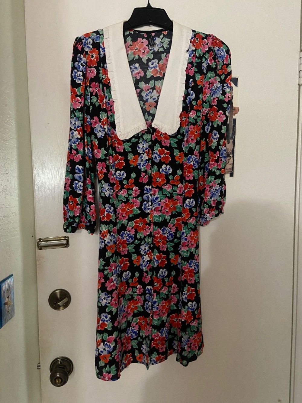 Floral mini dress